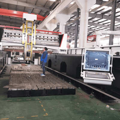 Large CNC gantry machining center equipment
