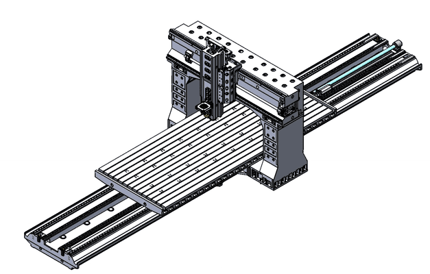 Super-large CNC gantry machining